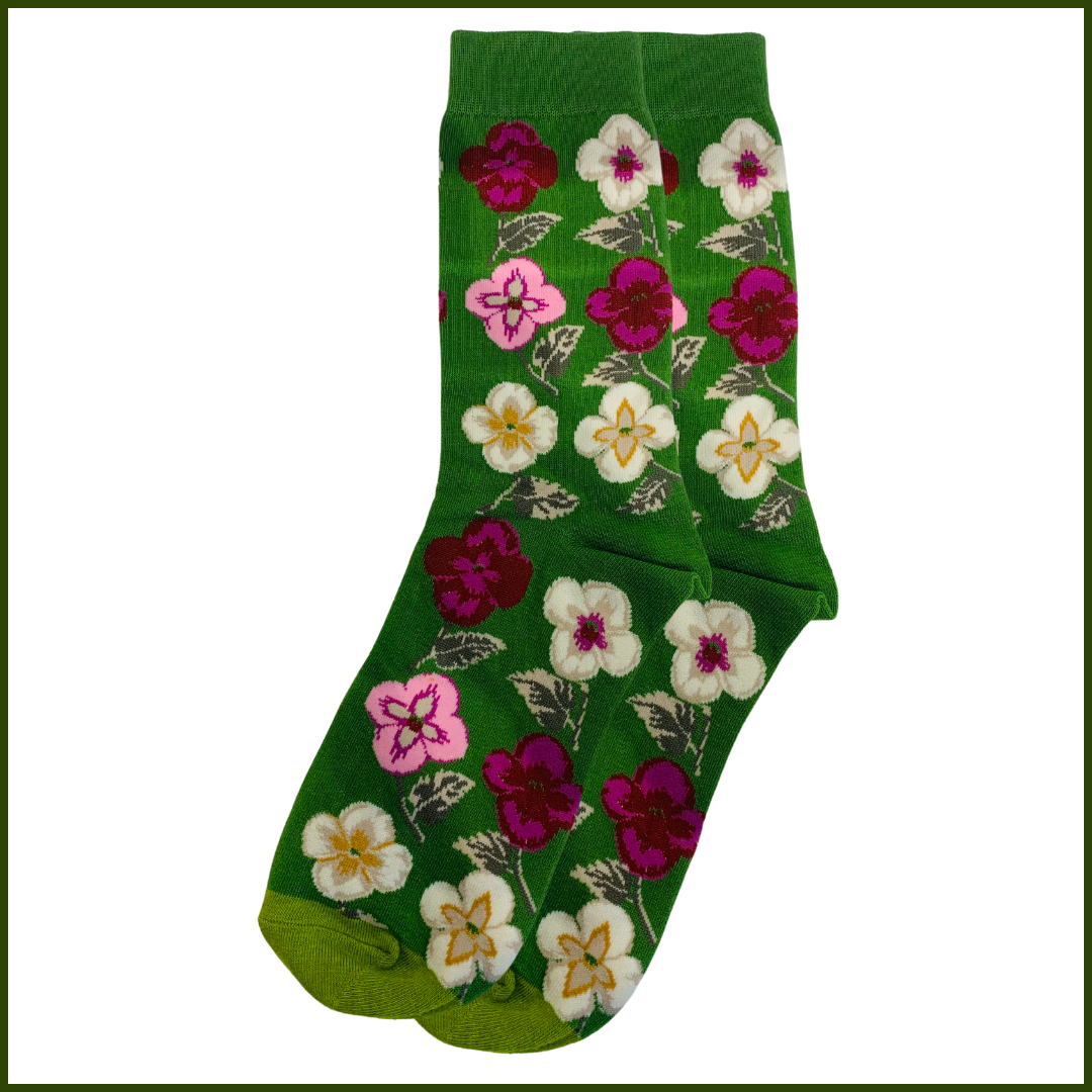 Flower Garden Socks