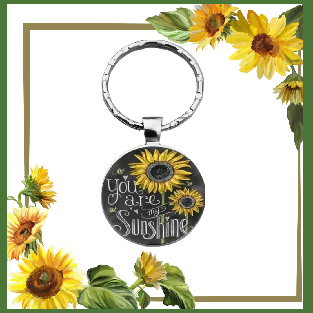 You Are My Sunshine Keychain