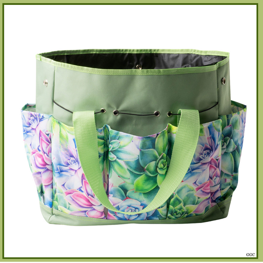 Floral Gardening Tote Bag