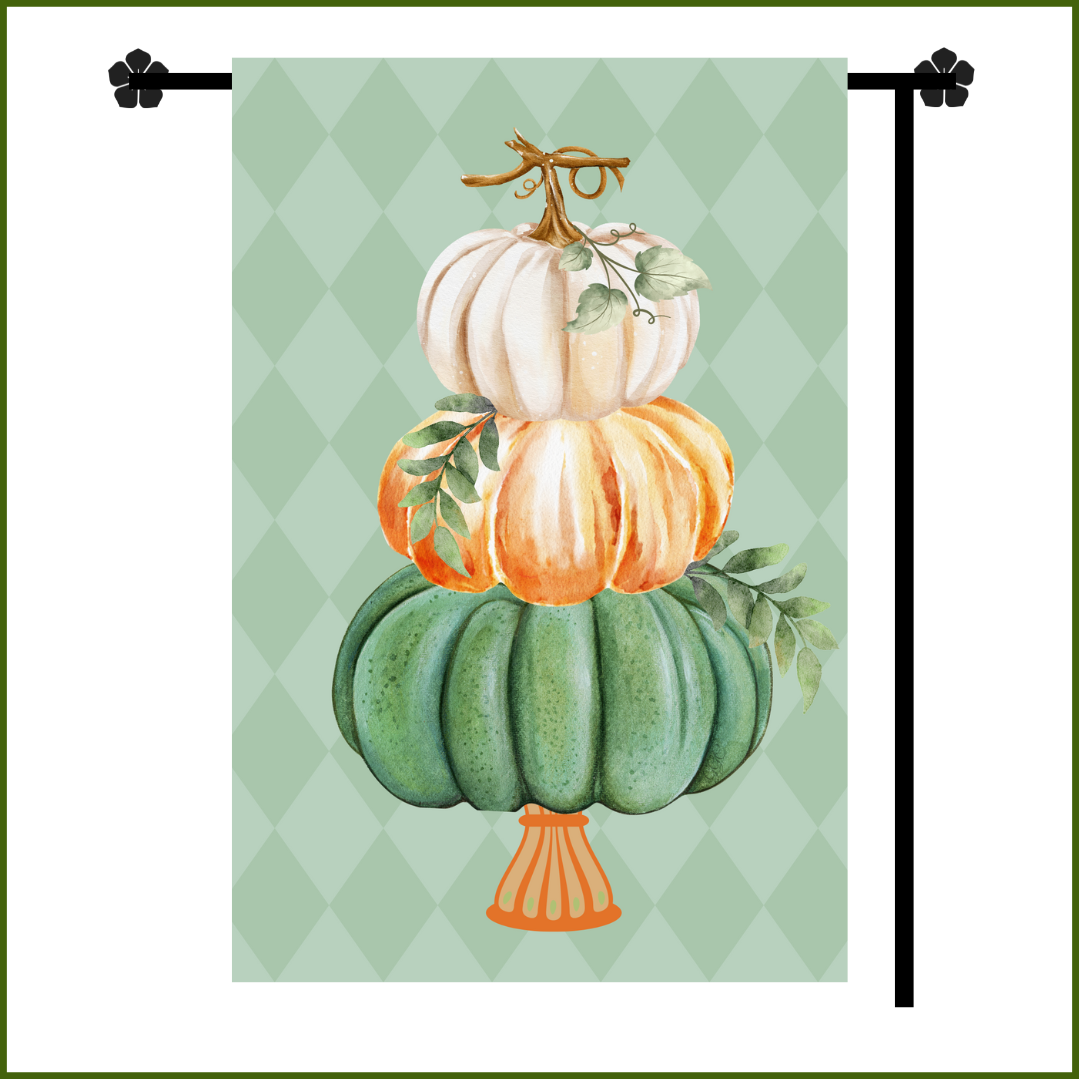 Pumpkin Garden Flag