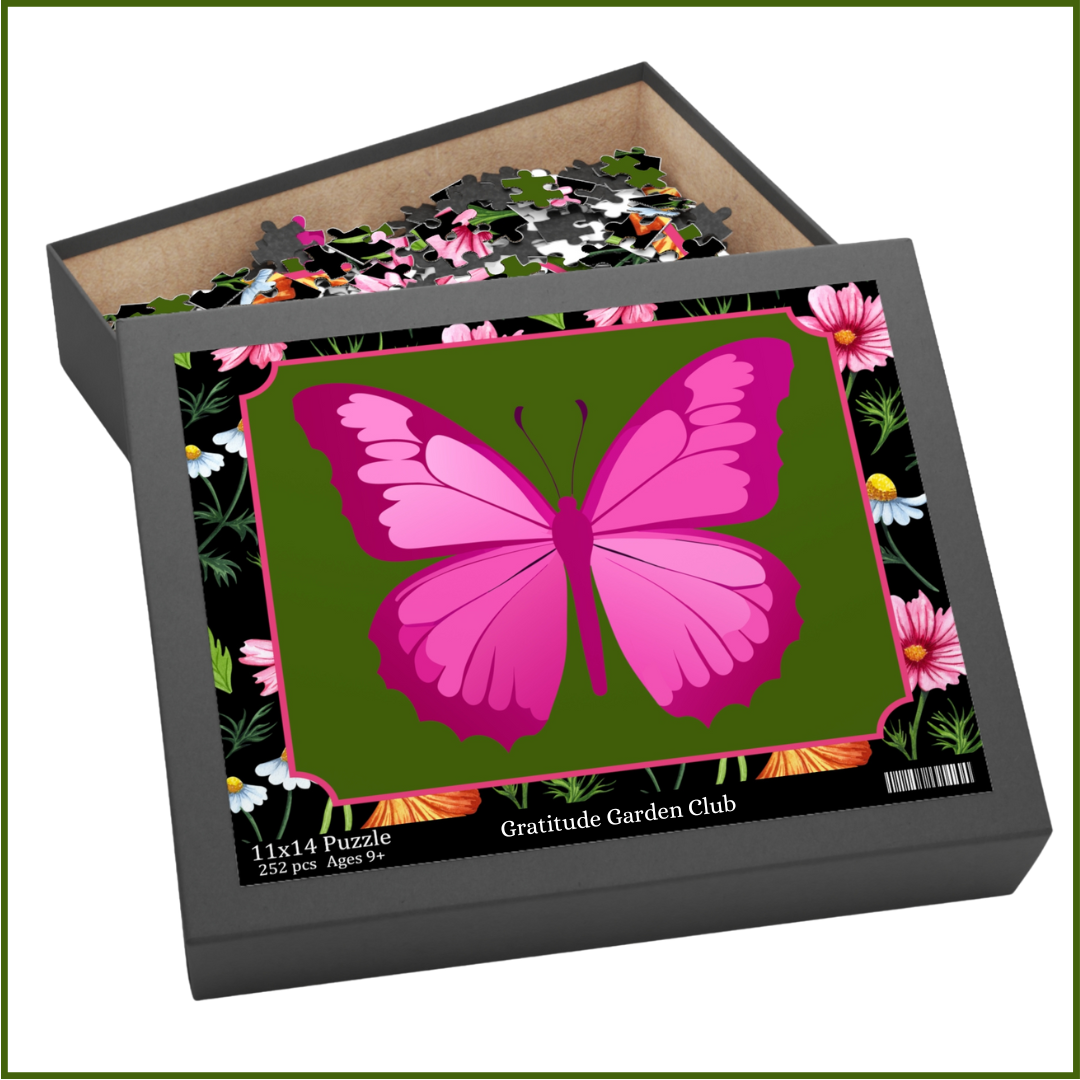 Exclusive Butterfly Floral Puzzle