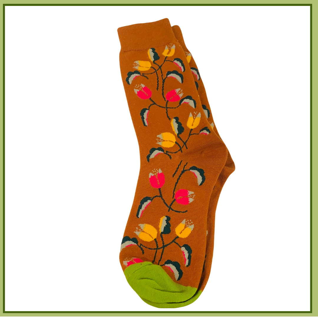 Flower Garden Socks